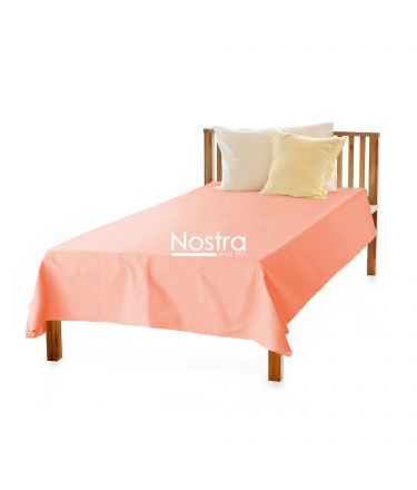 Flat cotton sheet 00-0308-PEACH