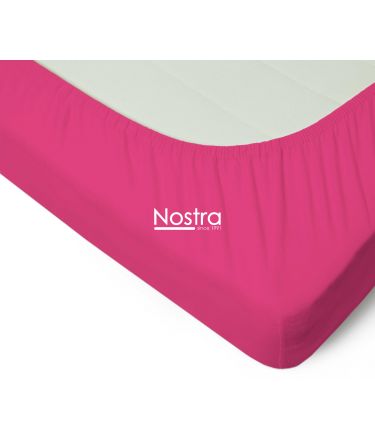 Trikotažinės paklodės su guma JERSEY JERSEY-FUCHSIA 90x200 cm