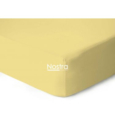 Fitted jersey sheets JERSEY JERSEY-PALE BANANA 90x200 cm