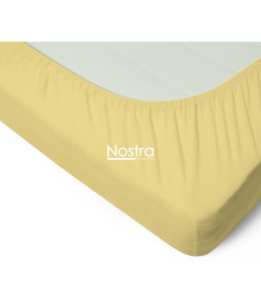 Fitted jersey sheets JERSEY JERSEY-PALE BANANA 90x200 cm