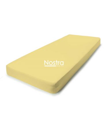 Fitted jersey sheets JERSEY JERSEY-PALE BANANA 90x200 cm