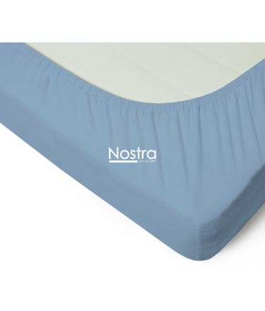 Fitted jersey sheets JERSEY JERSEY-LIGHT BLUE 200x220 cm