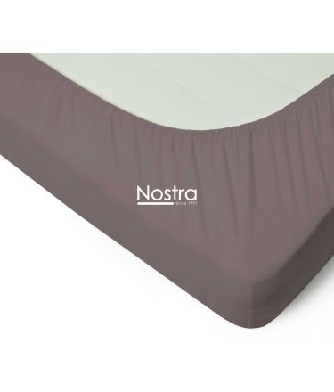 Fitted jersey sheets JERSEY JERSEY-CACAO 60x120 cm