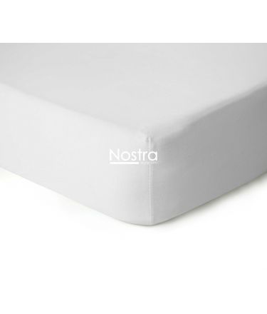 Fitted jersey sheets JERSEY JERSEY-OPTIC WHITE 200x220 cm