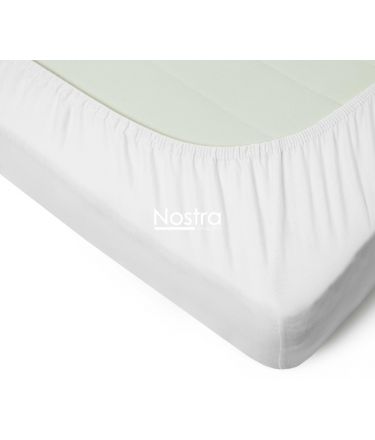 Fitted jersey sheets JERSEY JERSEY-OPTIC WHITE 200x220 cm