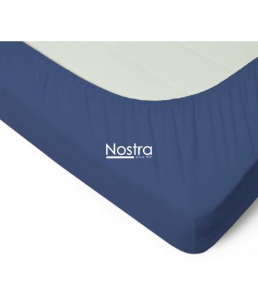 Fitted jersey sheets JERSEY JERSEY-PALACE BLUE 90x200 cm