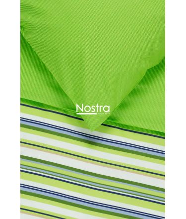 Cotton bedding set DAKOTA 30-0249-GREEN VIOLET 200x220, 70x70 cm