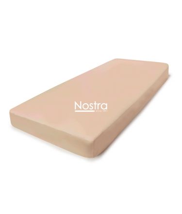 Fitted sateen sheets 00-0187-WHISPER PINK 90x200 cm