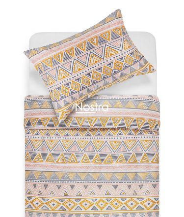 Sateen bedding set ANISHA 30-0640-YELLOW 140x200, 70x70 cm