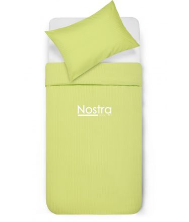 Seersucker bedding set ELA 00-0017-SHADOW LIME 140x200, 70x70 cm