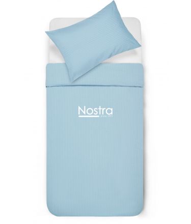 Seersucker bedding set ELA 00-0022-LIGHT BLUE 140x200, 50x70 cm