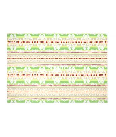 Cotton plaid SUMMER 80-2005-LIGHT GREEN 200x205 cm