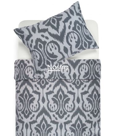 PREMIUM maco sateen bedding set CHARLEE 40-1275-IRON GREY 140x200, 70x70 cm