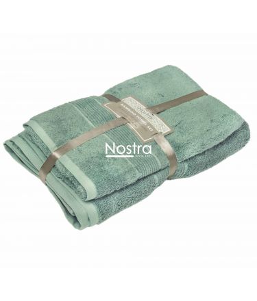 Бамбуковые набор полотенец BAMBOO-600 T0105-DUSTY GREEN