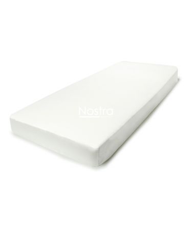 Fitted sateen sheets 00-0000-OPT.WHITE 200x220 cm