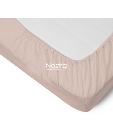 Fitted sateen sheets 00-0349-SHELL 90x200 cm