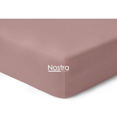 Satino paklodės su guma 00-0350-MAUVE 90x200 cm