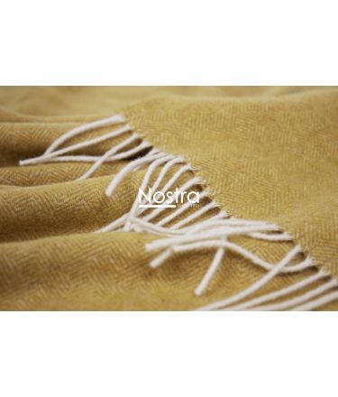 Vilnonis pledas MERINO-300 80-2060-DARK MUSTARD