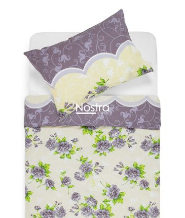 Patalynės komplektas GĖLĖS 20-1630-LAVENDER GREY