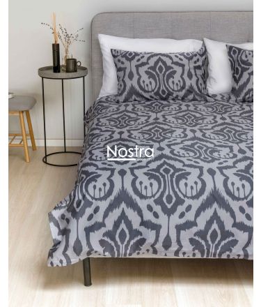 PREMIUM maco sateen bedding set CHARLEE 40-1275-IRON GREY 140x200, 70x70 cm