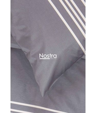 PREMIUM maco sateen bedding set CADENCE 30-0683-IRON GREY 140x200, 50x70 cm