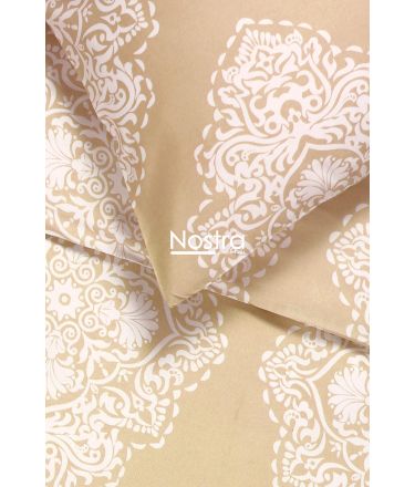 PREMIUM maco sateen bedding set CALI 40-1174-NATURAL 140x200, 50x70 cm