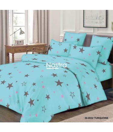 Pillow cases LENGVAS MIEGAS 30-0532-TURQUOISE 50x70 cm