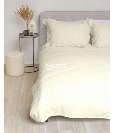 EXCLUSIVE bedding set TRINITY 00-0400-LIGHT CREAM 220x240, 50x70 cm