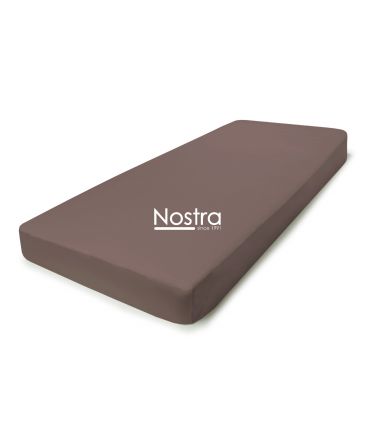 Fitted sateen sheets 00-0211-CACAO 180x200 cm