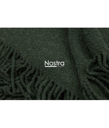 Vilnonis pledas BOUCLE-350 80-3321-OLIVE 140x200 cm