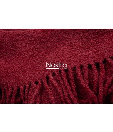 Vilnonis pledas BOUCLE-350 80-3321-RED 140x200 cm