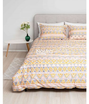 Sateen bedding set ANISHA 30-0640-YELLOW 140x200, 70x70 cm