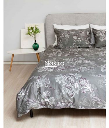 Sateen bedding set AFARIN 20-1301-KHAKI 140x200, 50x70 cm