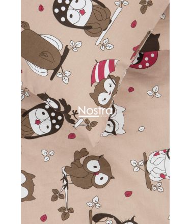 Vaikiška patalynė FRIENDLY OWLS 10-0451-BEIGE