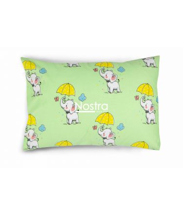 Children bedding set ELEPHANT 10-0647-GREEN 100x145, 40x60, 107x150 cm