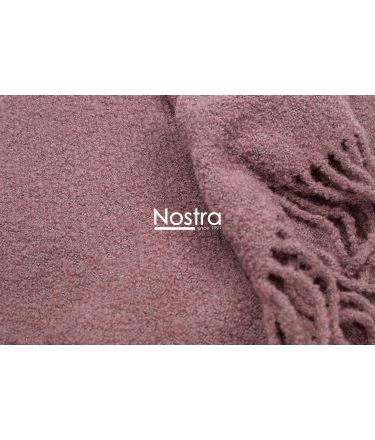 Vilnonis pledas BOUCLE-350 80-3321-DUSTY ROSE 140x200 cm