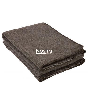 Blanket ZELANDIA LUX-450 DOUBLE FACE-BROWN NATURAL 140x200 cm