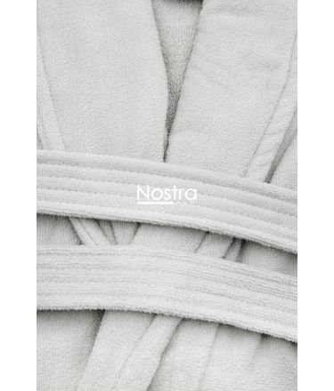 Bathrobe VELOUR-430 430 BATHROBE-LIGHT GREY XXL