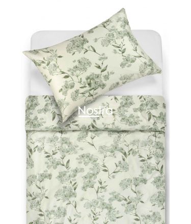 PREMIUM maco sateen bedding set CAROLINA 20-1730-GREEN 140x200, 50x70 cm