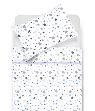 Children bedding set STARRY SKY 10-0475-WHITE BLUE 100x145, 40x60, 107x150 cm