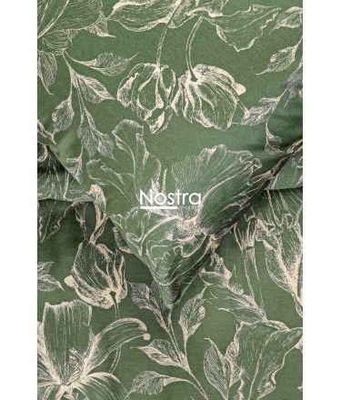 PREMIUM maco sateen bedding set COOPER 20-1732-GREEN 140x200, 50x70 cm