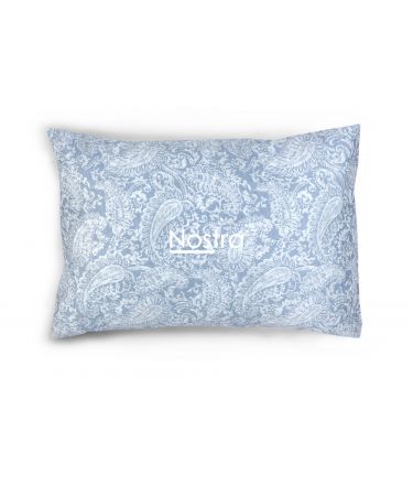 PREMIUM maco sateen bedding set CLAIRE 40-1422-FOREVER BLUE 200x220, 70x70 cm