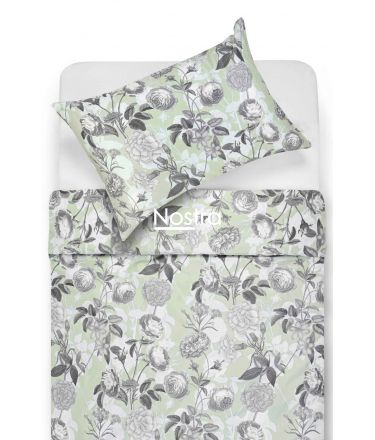 PREMIUM maco sateen bedding set CAMERON 20-1733-SAGE 220x240, 50x70 cm