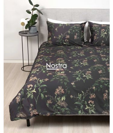 PREMIUM maco sateen bedding set CARTER 20-1731-IRON GREY 140x200, 50x70 cm