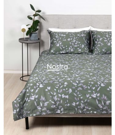 PREMIUM maco sateen bedding set COLE 40-1423-KHAKI 140x200, 50x70 cm