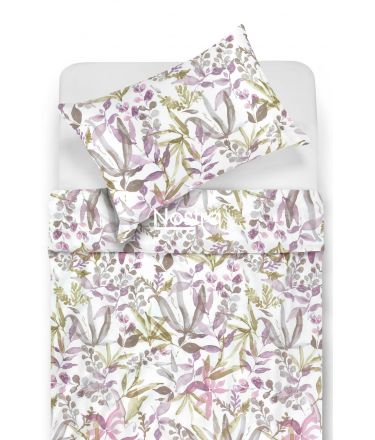 Sateen bedding set AMINA 40-1420-LILAC