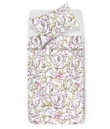 Sateen bedding set AMINA 40-1420-LILAC