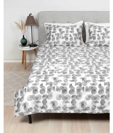 Sateen bedding set ARIELLA 30-0766-GREY