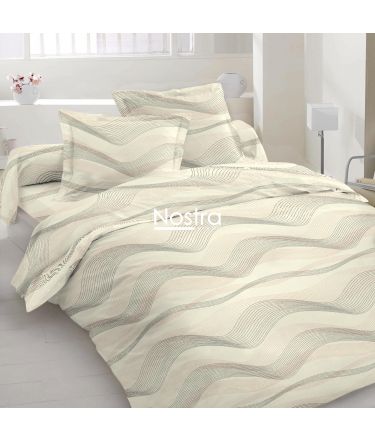 Polycotton bedding set GEOMETRY 30-0781-PAPYRUS