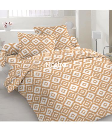 Polycotton bedding set GEOMETRY 30-0805-SAND